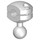K2112: Robuste Ganzmetall-Kugelschelle G20 &Oslash;12 silbern 